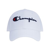 Champion 草写logo纯色棒球帽 life线 白色 H0543-586282-045-OS